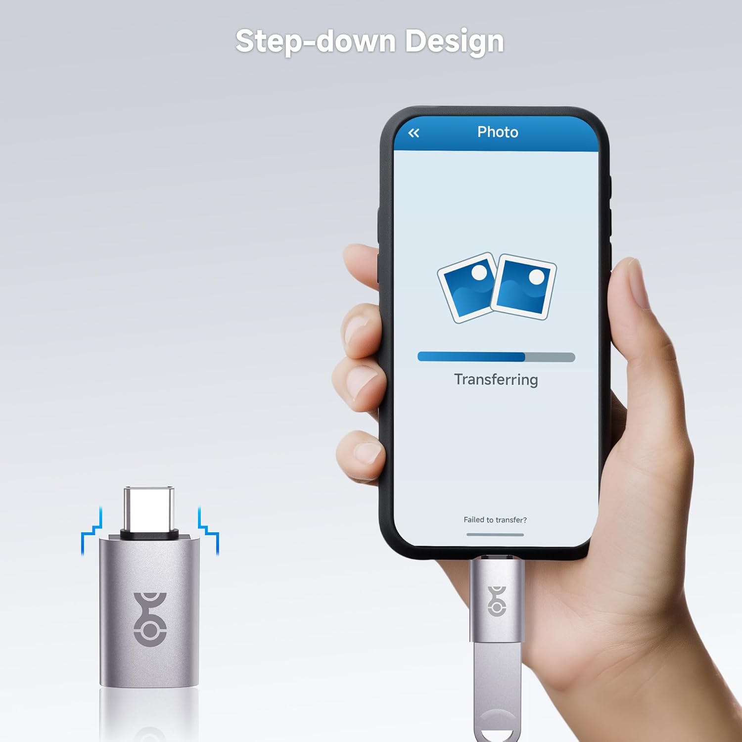 كابل ماترز، محول USB C إلى USB ذكر إلى أنثى بسرعة 10 جيجابت في الثانية لنقل البيانات بسرعة عالية وشحن سريع، USBC قابل للعكس، محول USBA إلى USBC لأجهزة iPhone 16/15، iPad Pro، Galaxy S23 (عبوة من قطعتين) 