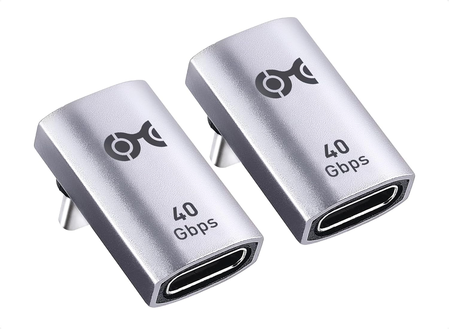 كابل ماترز، محول USB C بزاوية قائمة 40 جيجابت في الثانية، حتى [فيديو 4K@240 هرتز، شحن 240 واط، نقل بيانات 40 جيجابت في الثانية]، محول USB C بزاوية 90 درجة، متوافق مع Thunderbolt 4، iPhone 16، Steam Deck 