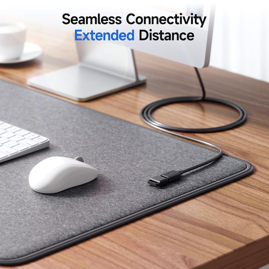 كابل تمديد USB بطول 5 جيجابت في الثانية من Cable Matters - 10 أقدام، كابل تمديد USB 3.0، موسع USB 3.0 من ذكر إلى أنثى، متوافق مع كاميرا الويب، سماعة الواقع الافتراضي، الطابعة، القرص الصلب 